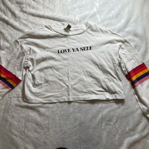 Forever 21, S, Rainbow/White